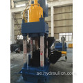 Automatiska Aluminium Chips Scraps Turningar Briquette Press